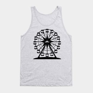 Ferris Wheel (Black) Tank Top